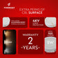 Formost product advertisement with features on a red background