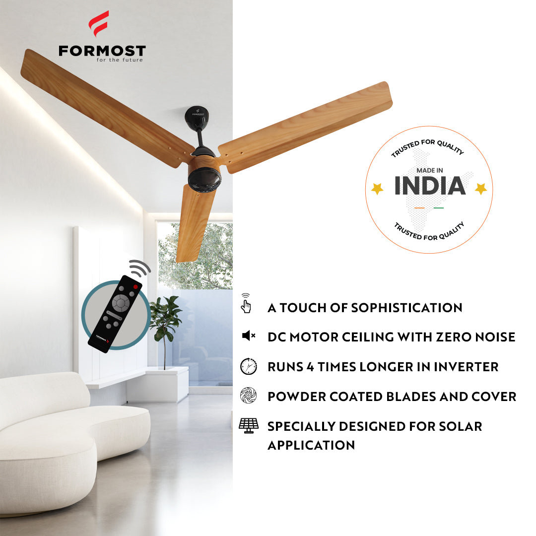 Motor Ceiling Fans with Remote
