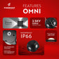 Product features of Formost lighting on a red background