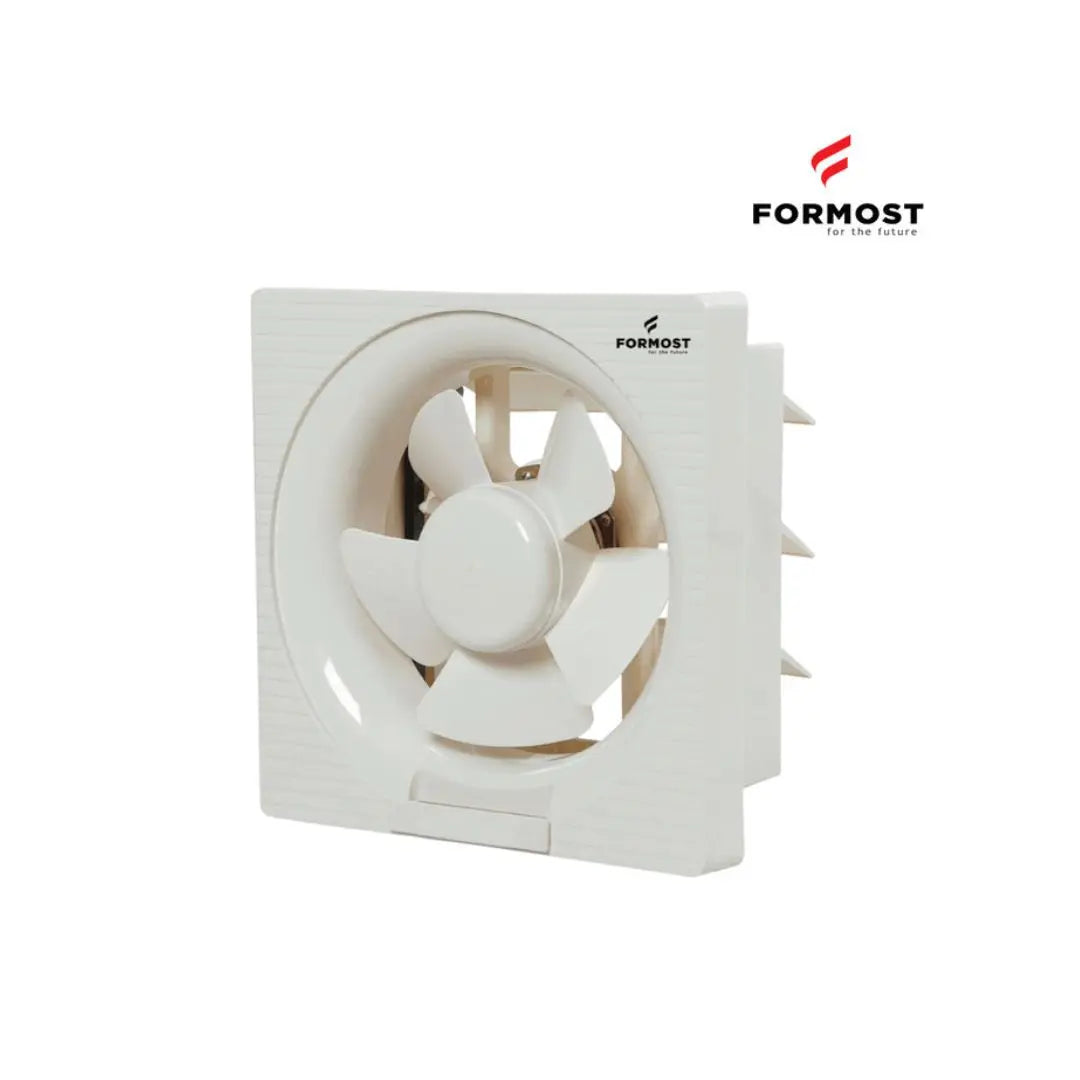 White exhaust fan with Formost logo on a white background