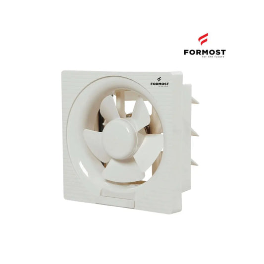 White exhaust fan with Formost logo on a white background
