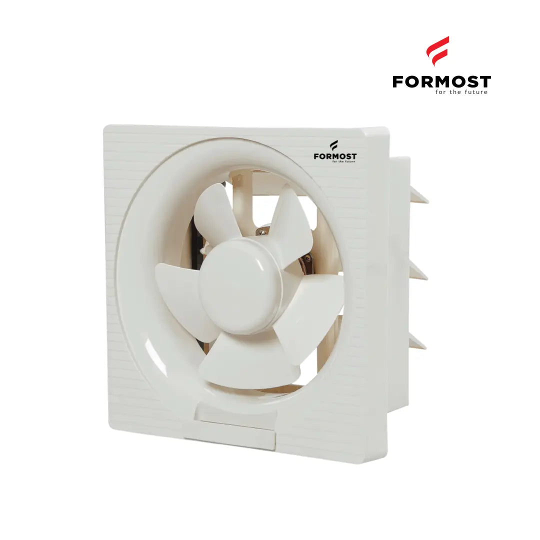 White exhaust fan with Formost branding on a white background