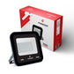 Black flood light with Formost packaging on a white background