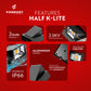 Formost Half K-Lite features on a red background